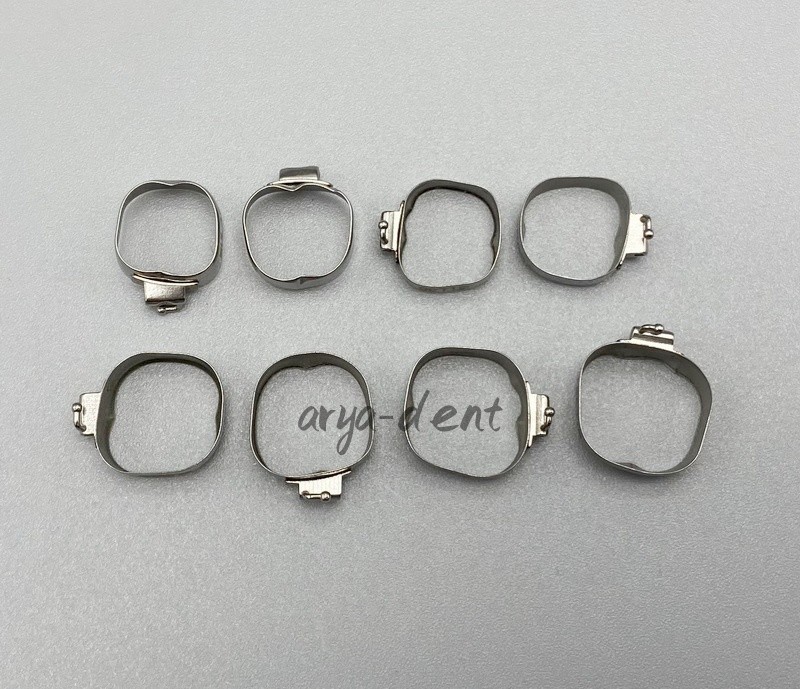 Dental Orthodontic 1st Plain Molar Bands Buccal Tubes Cleats Roth 022 #29-44+