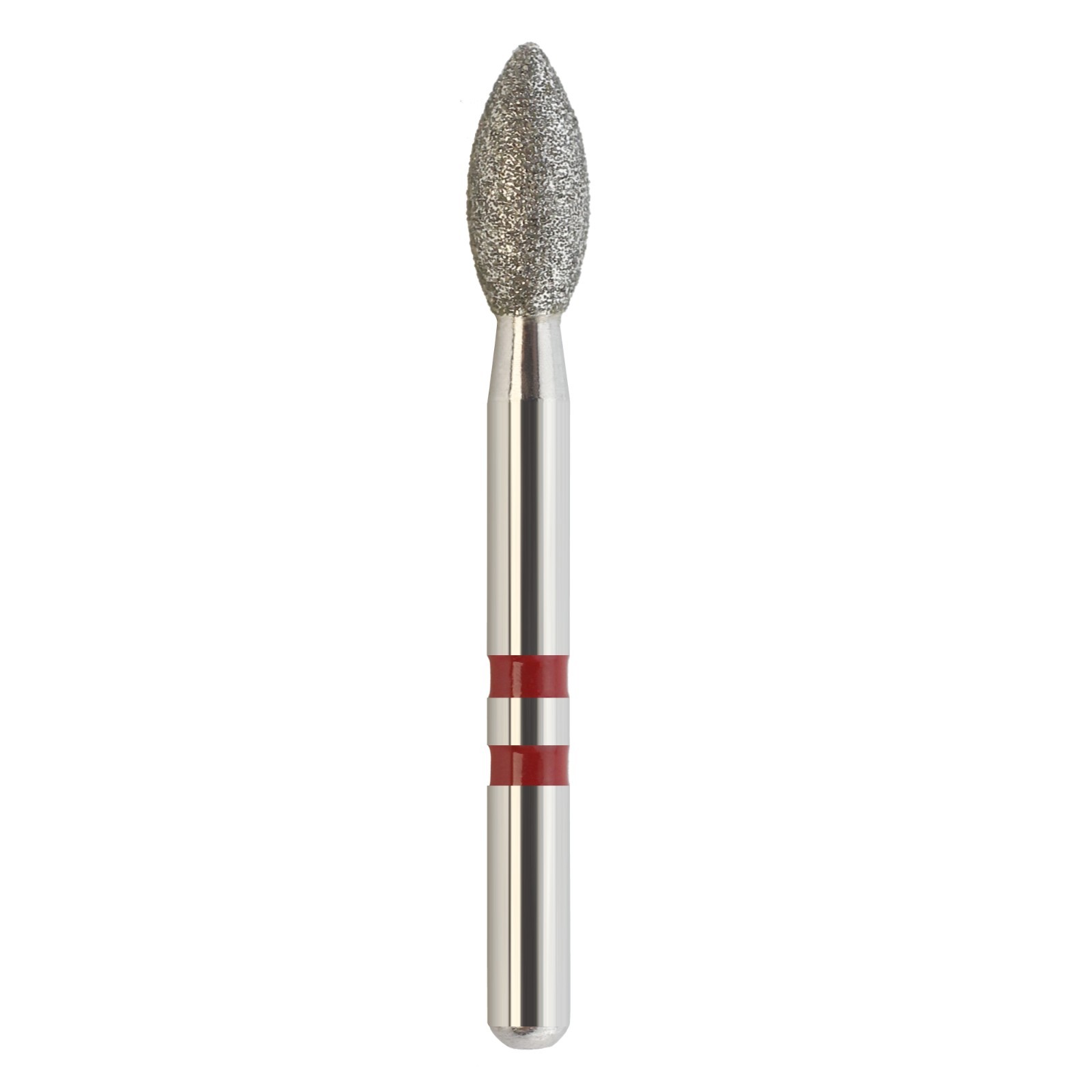 Zirconia Cutting Adjustment Diamond Burs Dental FG Round End Taper Cylinder Ball
