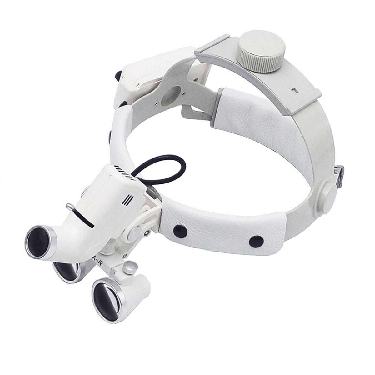 3.5X Dental Surgery Binocular Loupes Headband Magnifier + LED Headlight