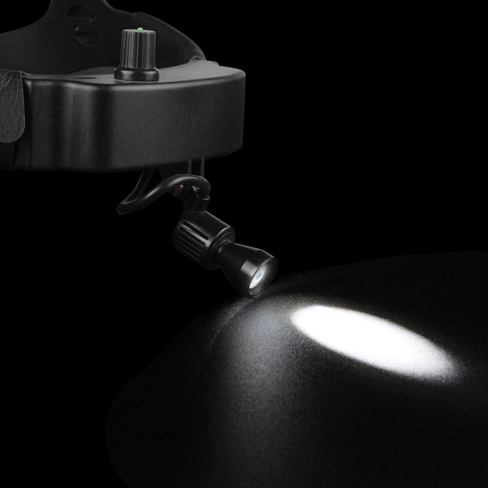 Integrated Dental Wireless 3W LED Headlight Spot Size Adjustable ENT Headlamp