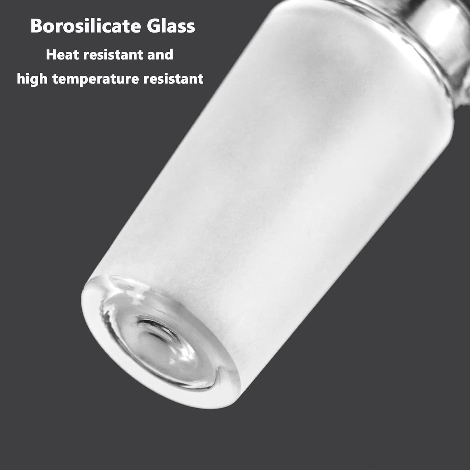 2PCS Glass Hexagonal Head Glass Stopper for 24/40 Joint Glass Outer Joint Close