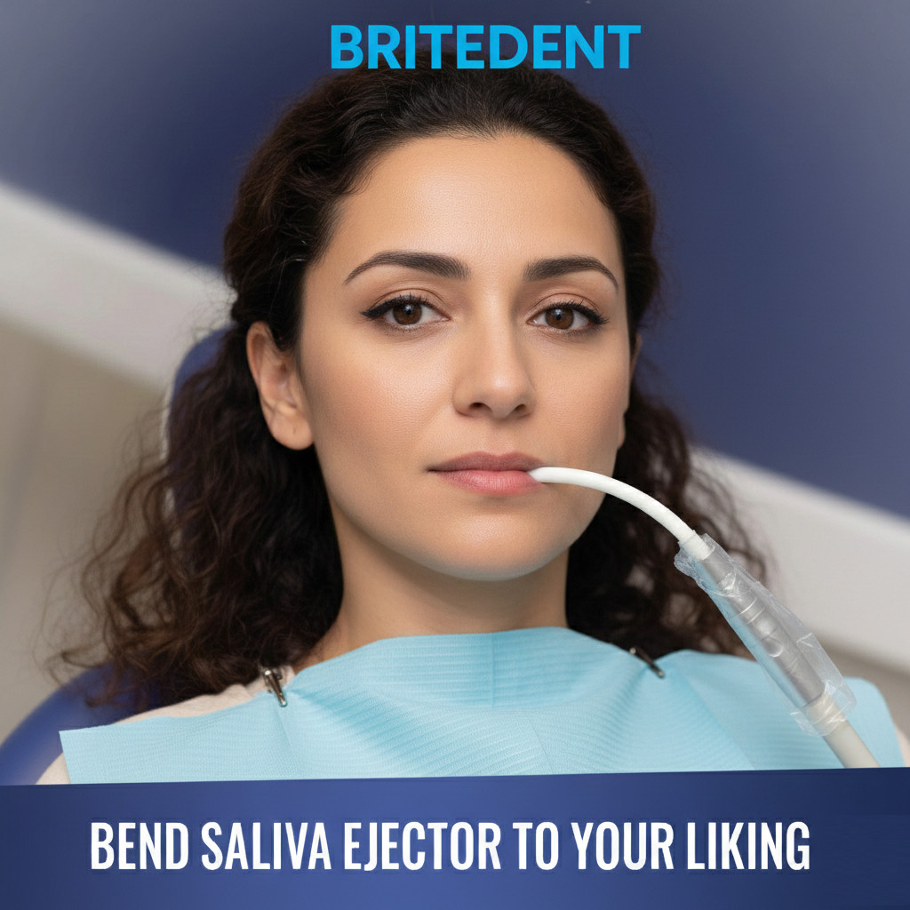 Dental Saliva Ejectors, Disposable Suction Tips Evacuator (Choose Color & Qty)