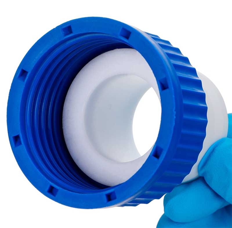 Laboratory Standard Joint Adapter to GL45 Bottle PP PTFE Resistant Type