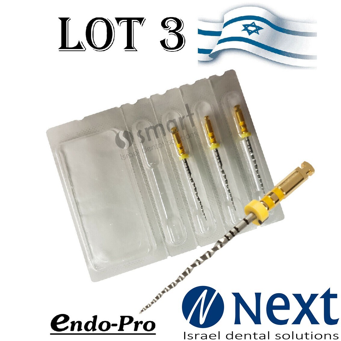 LOTx3 Dental NiTi Super File Next Compatible Tapered X5 endodontics ENDO PRO