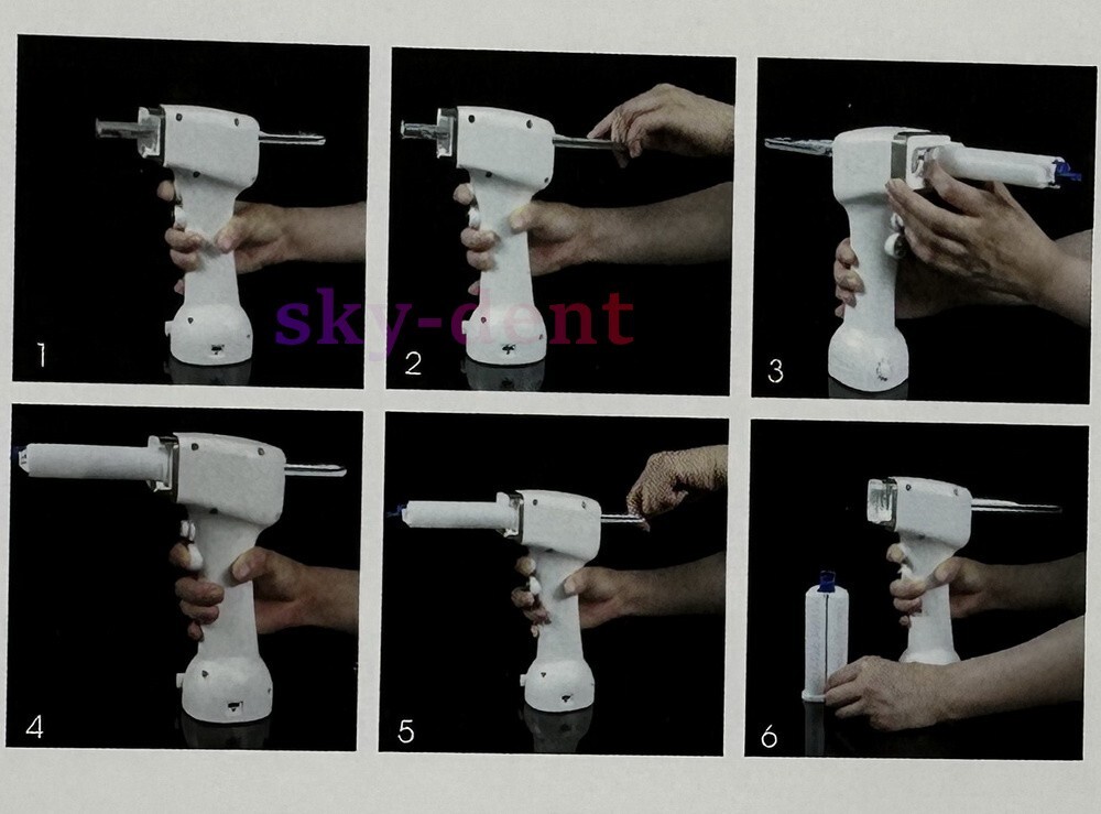 1:1/2:1 Dental Automatic Impression Mixer Dispenser Gun Mixing Electric Machine