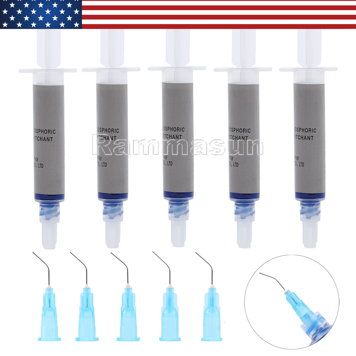 Dental Light Cure 37id Etching Gel Silica Blue Gel F Enamel&Dentin