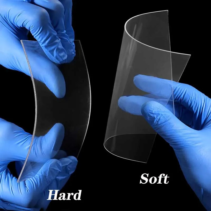 Dental Lab Splint Sheet Thermoforming Material Square Soft 3.0mm for Mouth Guard