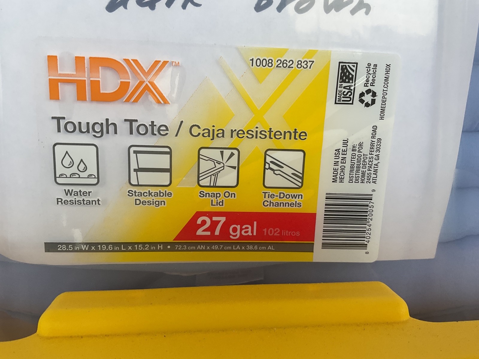 Medical Hospital Gowns – 24 Total in HDX Tough Tote bin