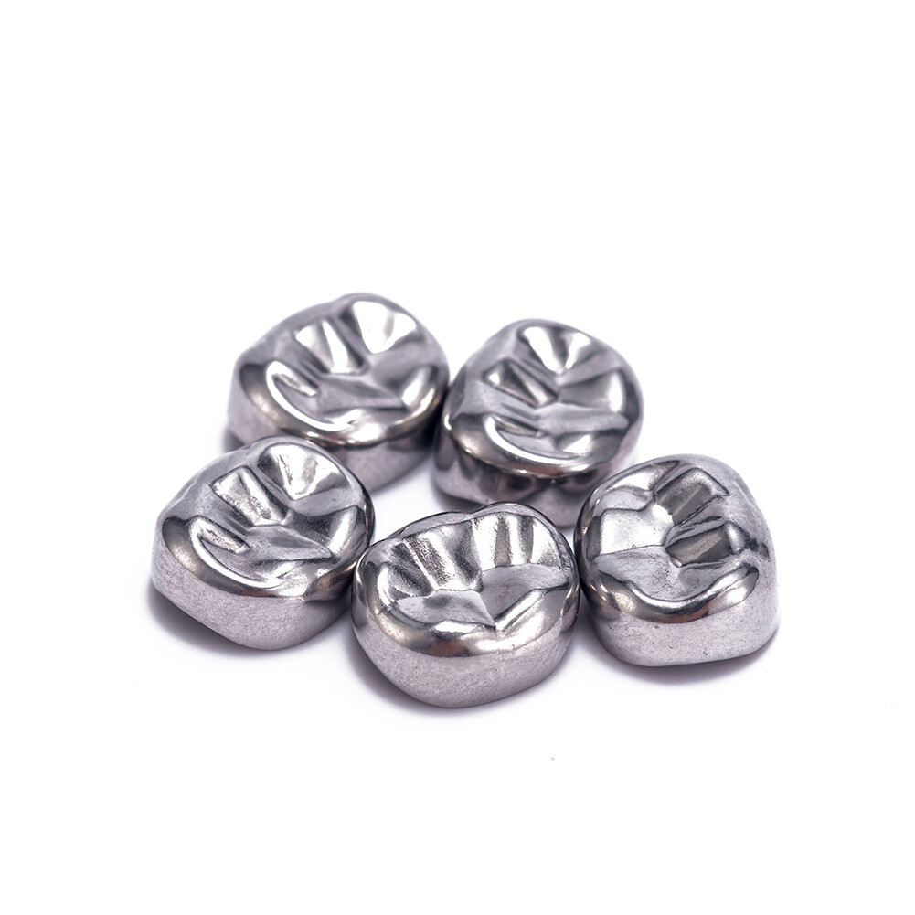 Dental Stainless Steel Primary Kids D Premolar E Crown Molar Crowns All Sizes