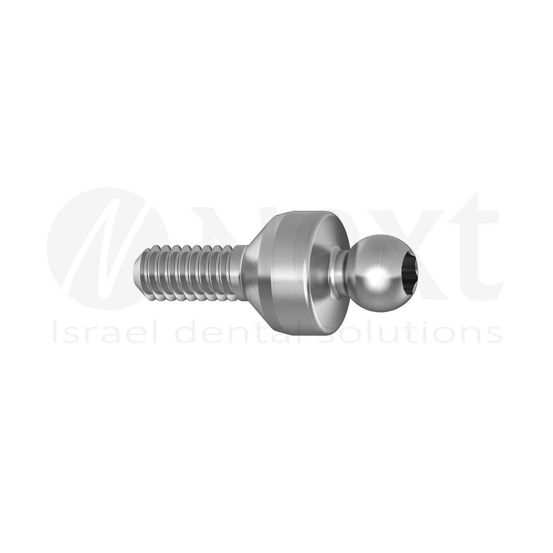 Lot x 5 Ball attachment abutment internal hex titanium 0.5-6 mm