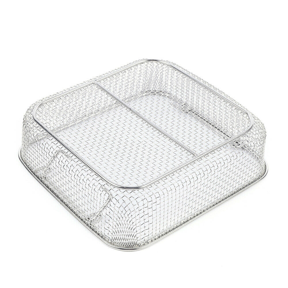 Mesh Tray Wire Basket Sterilization Cleaning Tray Surgical Holding Instruments