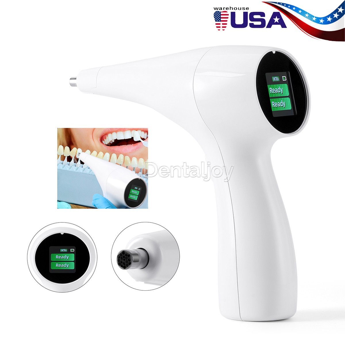 Dental Photoelectric Tooth Color LCD Comparator Digital Shade Guide Corrector