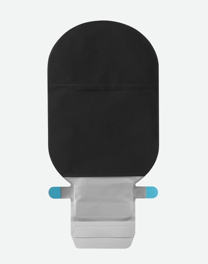 Coloplast SenSura Mio Filter Pouch 1PC Midi BlackFlat .375-1.75″ Stoma CutFit 10
