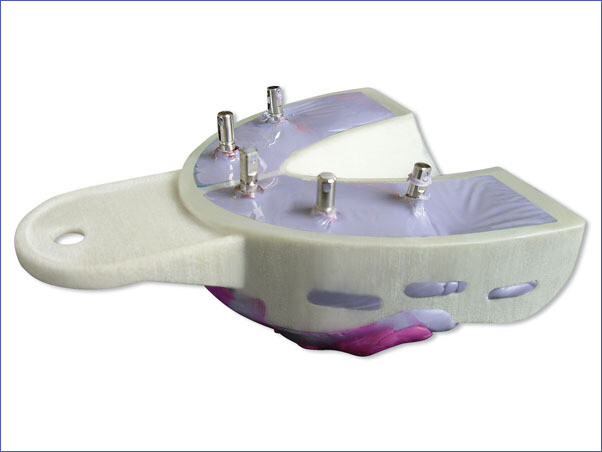 Hager Miratray Implant Impression Tray small, med, large Up + Low 101250 6/PK