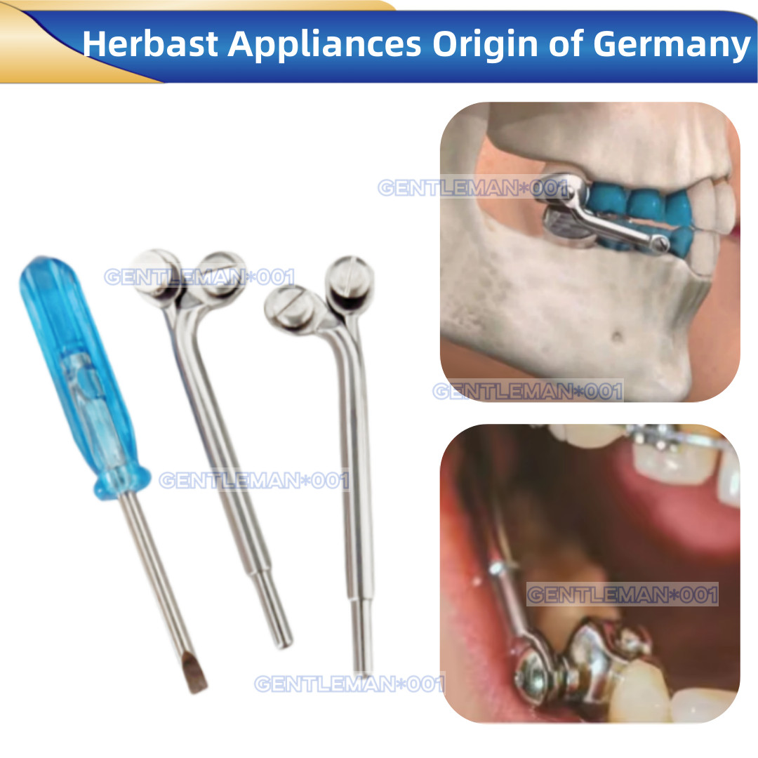 Dental Dentaurum Socket Screw Herbst Appliance Telescopic Orthodon 5Pcs/Set