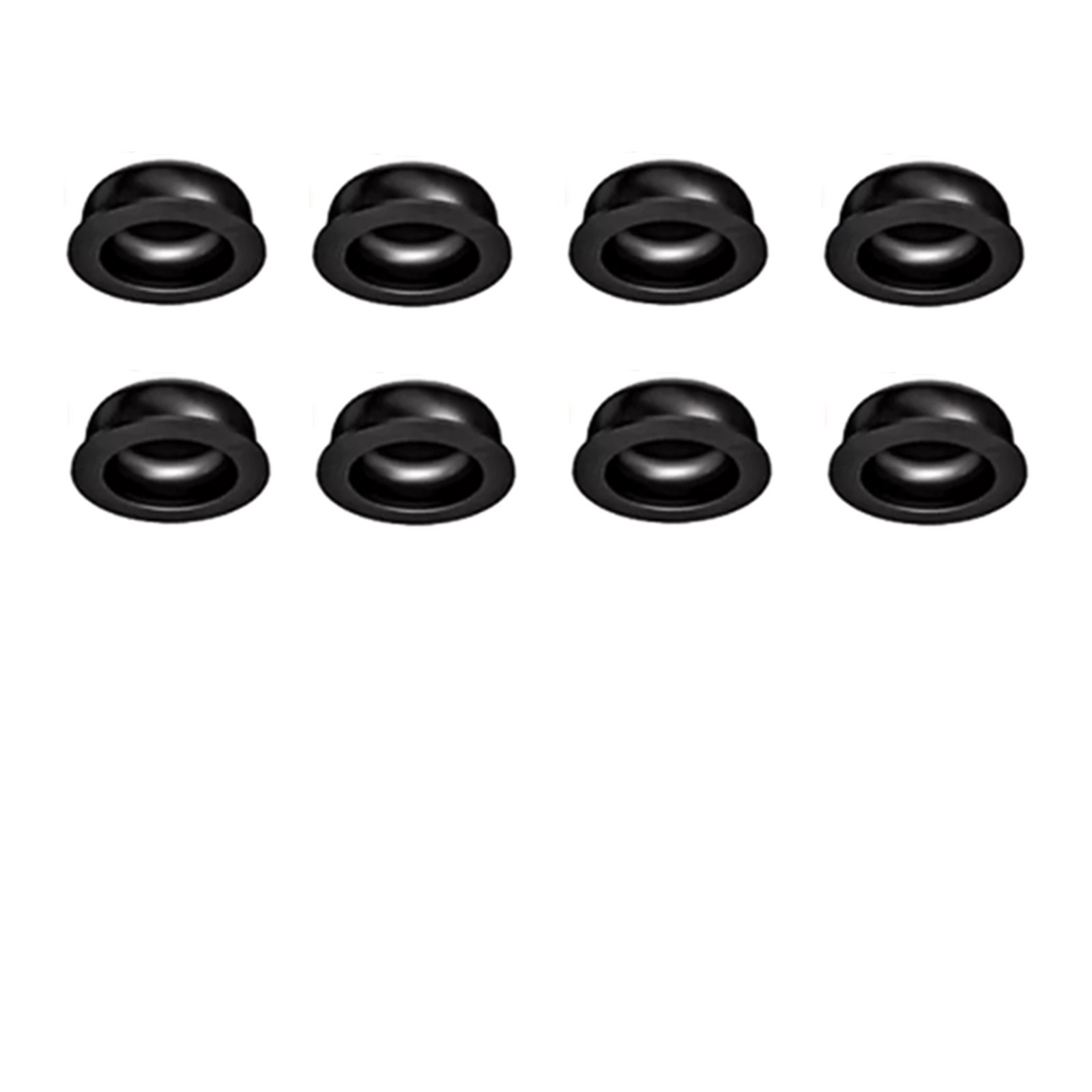 US Dental Locator Processing Retention Replacement Inserts Caps Black