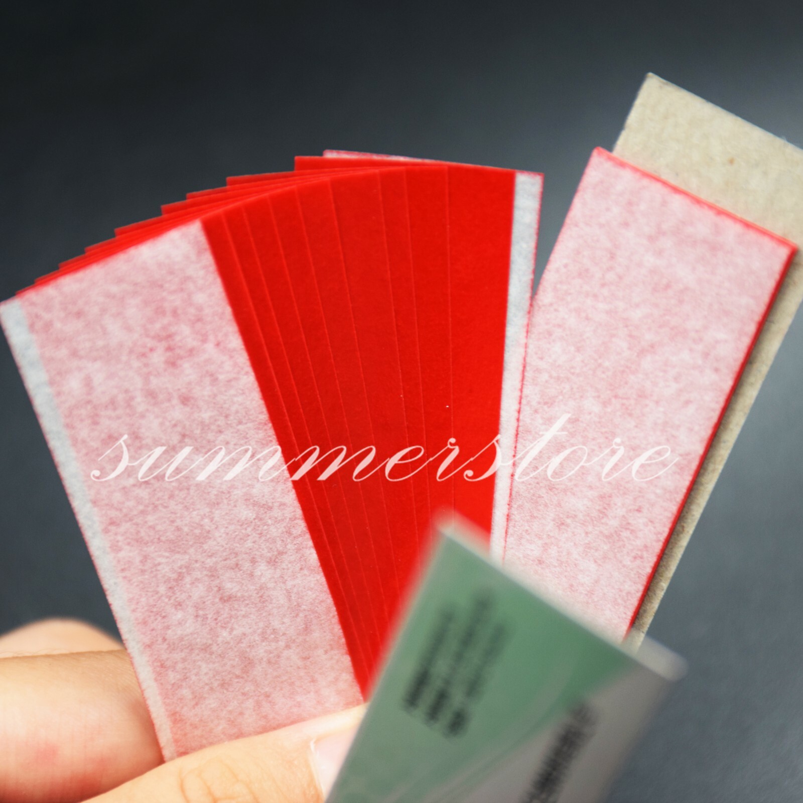 10 Sheets x 20 Books Dental Red Articulating Paper Practical Soft Thin Strips