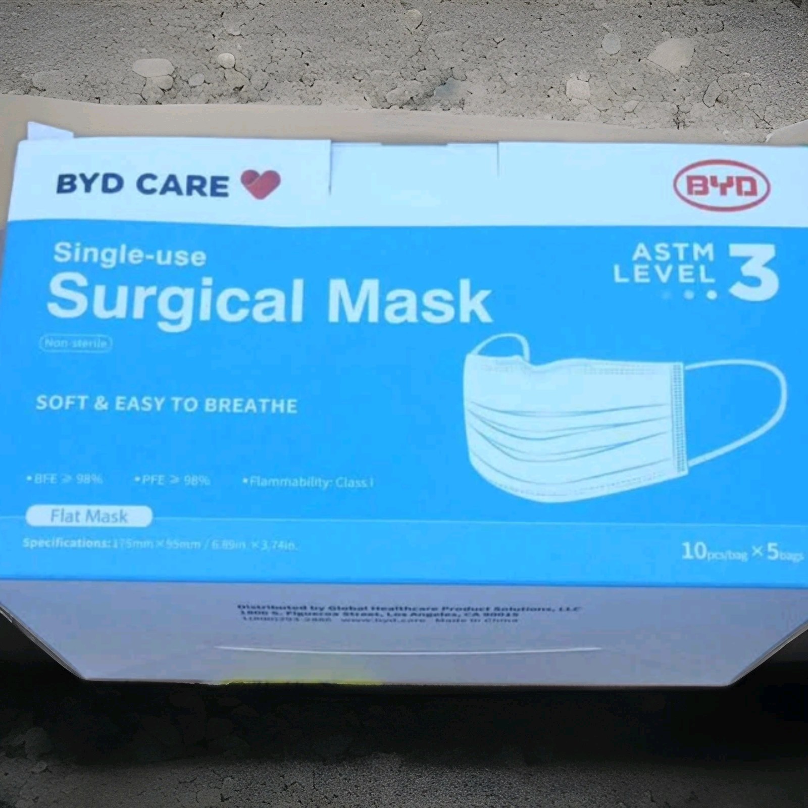 1 Box Face Masks(50pcs)