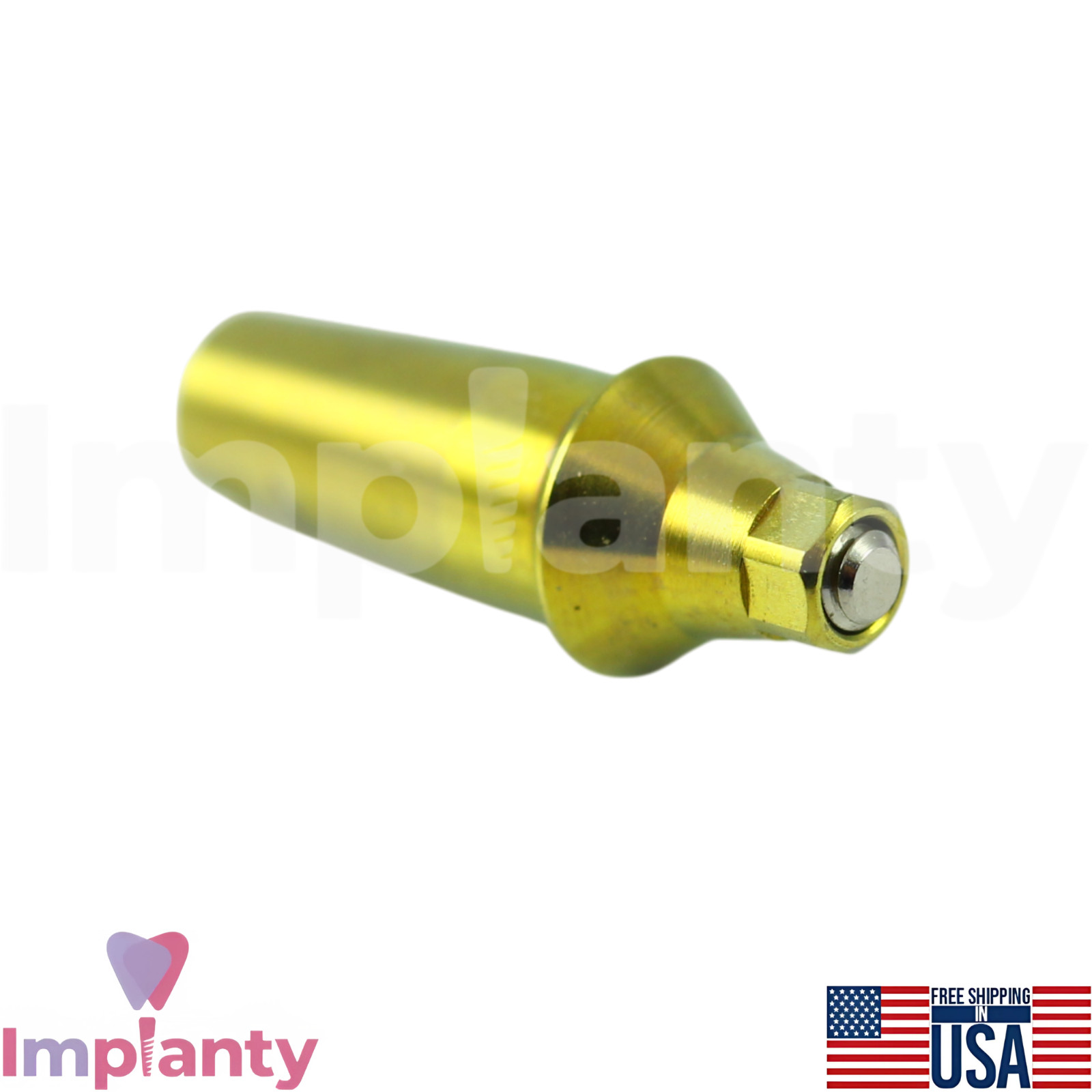 Esthetic Titanium Snap-On Transfer Dental Prosthetic Conical NP Active Hex