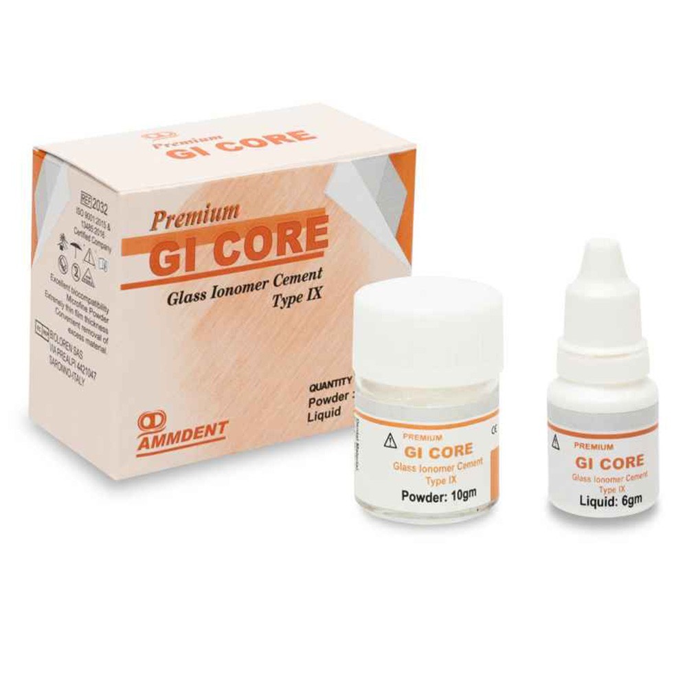 Ammdent GI Core Type IX Glass Ionomer Cement for Restoration Same GC 9, IX Extra