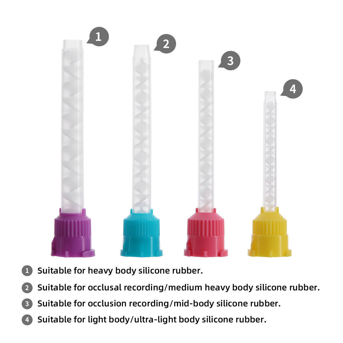 1:1 /2:1 4:1/10:1 Ratio Dental Impression Material Mixing Dispenser Caulking Gun