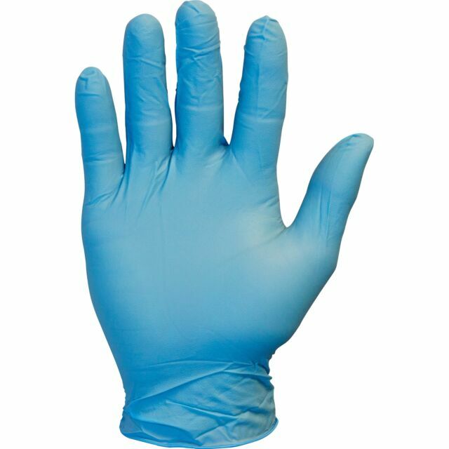 The Safety Zone GNPR-LG-1M Powder-Free Nitrile Gloves – Box of 100