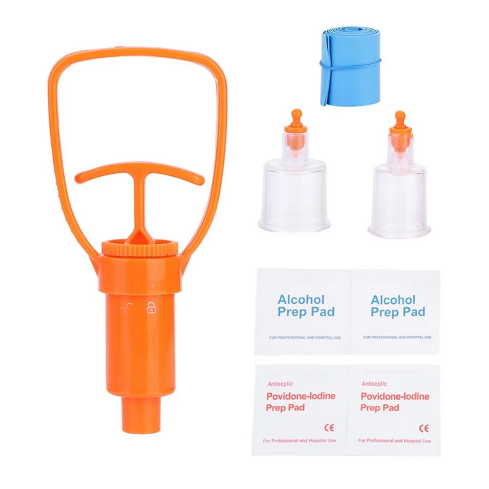 Outdoor Emergency Venom Extractor Pump First Aid Safety Snake Bite Tool Kit