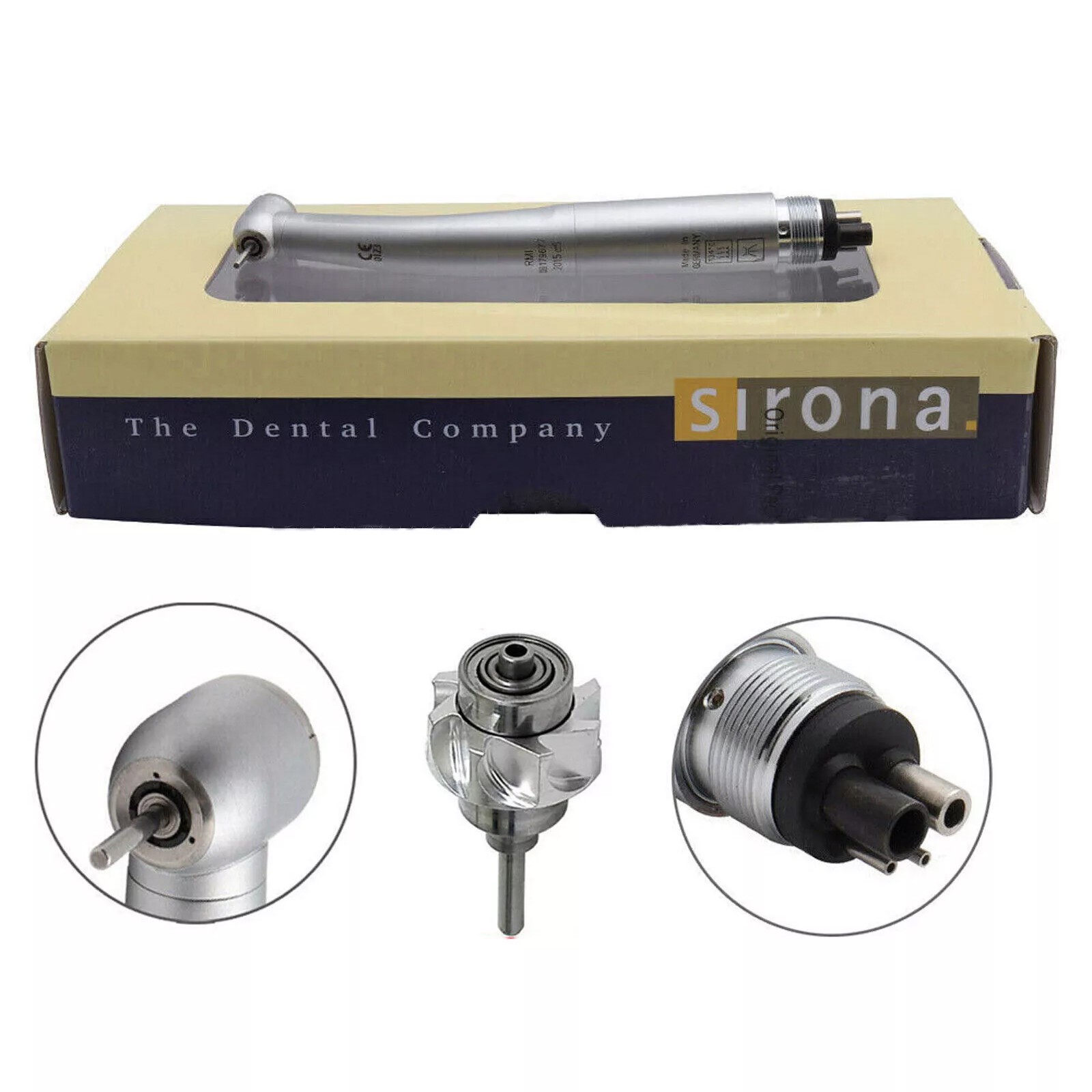 Sirona T3 Racer High Speed Handpiece (Fiber/Non-Fiber) Optic Torque Push 2/4Hole