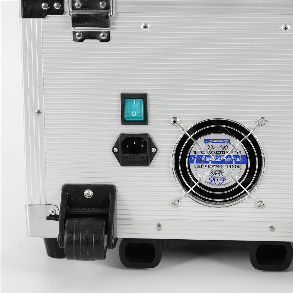 Portable Dental Delivery Unit: Rolling Box with 4 Holes Air Compressor Suction