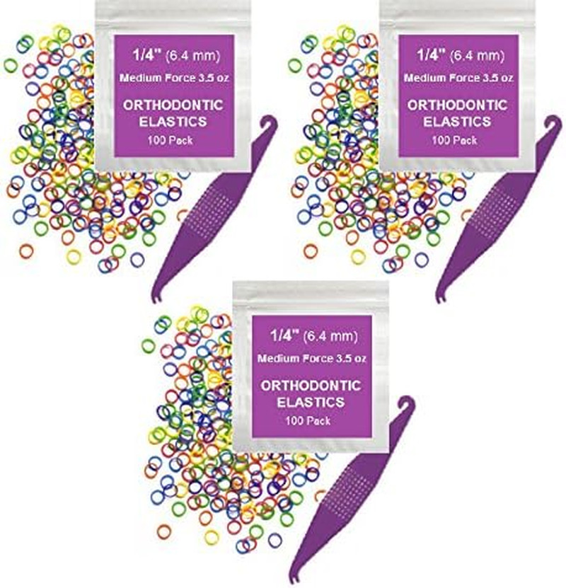 Orthodontic Rubber Bands for Braces – Premium Quality Elastic Teeth Rubber Bands