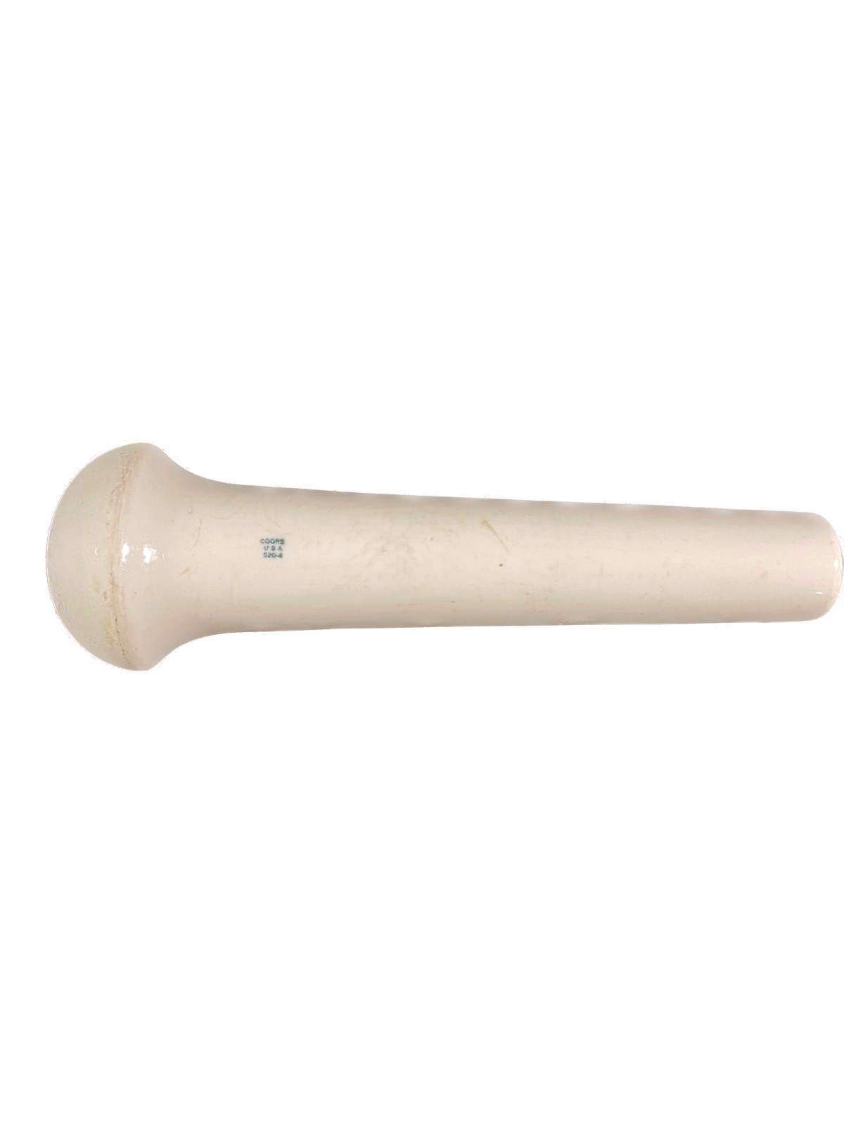 COORS COORSTEK Glazed Porcelain 215mm Pestle 520-4
