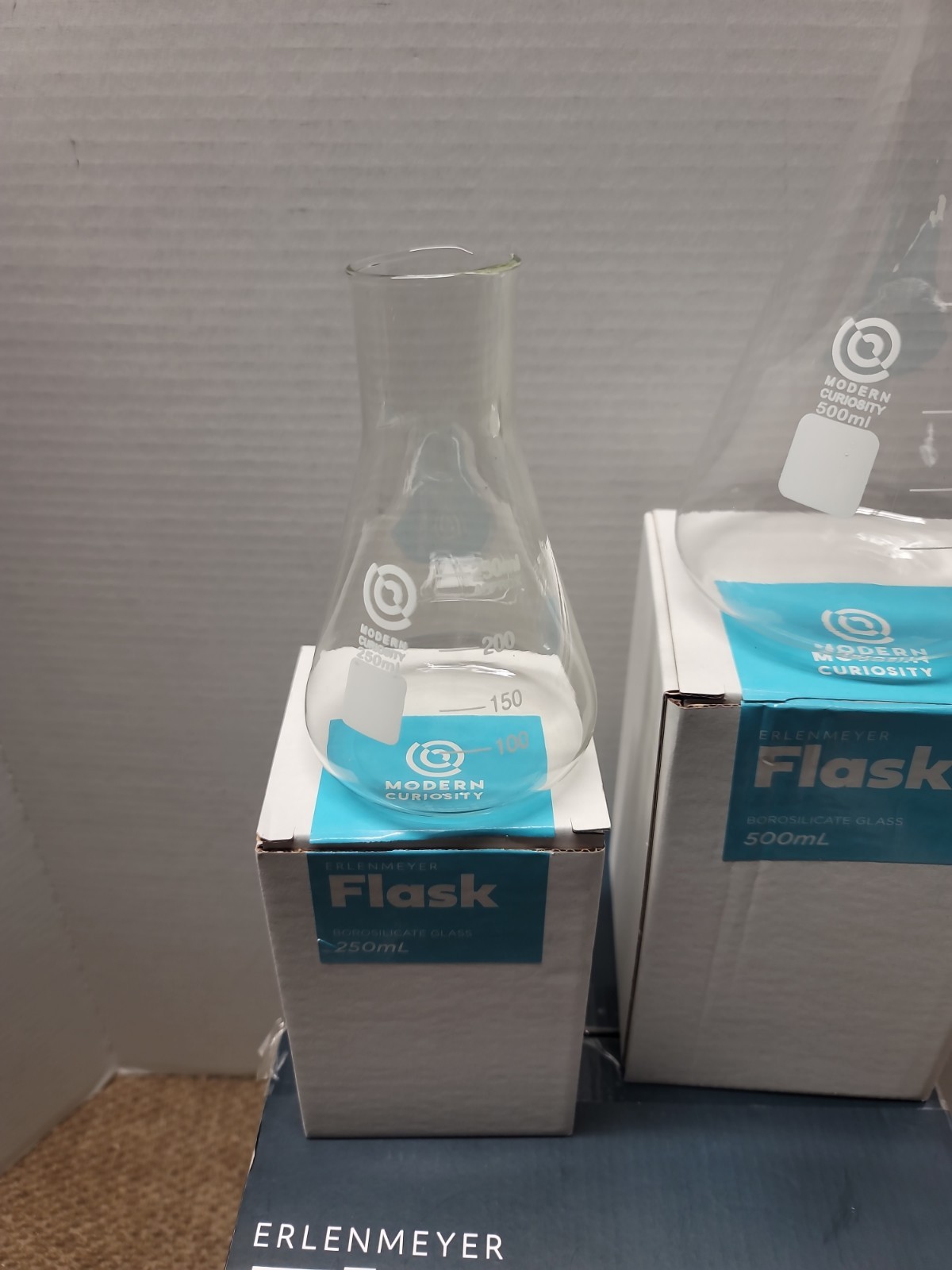 Modern Curiosity 5-pack Erlenmeyer Flasks Assortment 50-1000mL Set