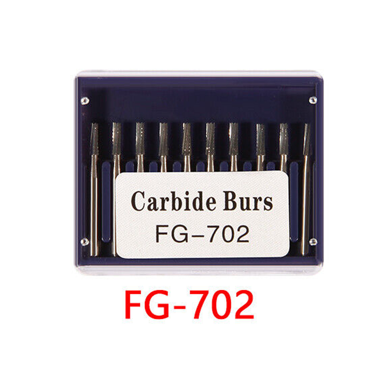 1-10 Box Dental FG HP Tungsten Carbide Burs Round Type For High Speed Handpiece