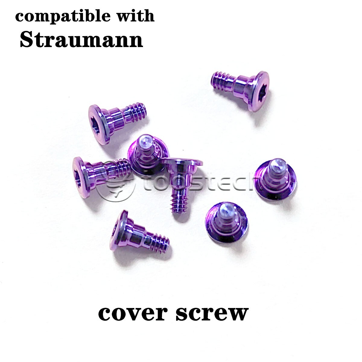 1 pcs Dental cover screw compatible with Straumann ITI platform NC/RC/BLX RB