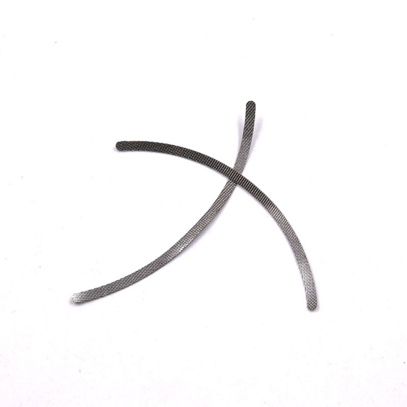 2 Pcs/Pack Dental Orthodontic Lingual Retainers Mesh Base Lingual 1.2/2.0mm
