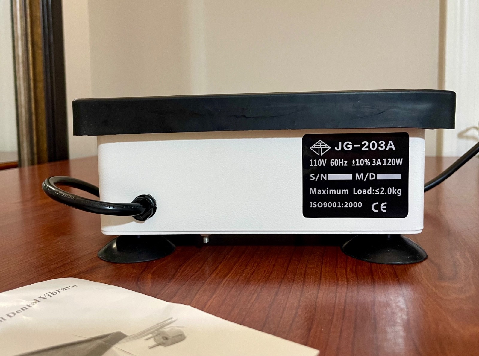 DentLab Square Quartet Vibrator JG-203A Plaster/Gypsum Mixing Machine