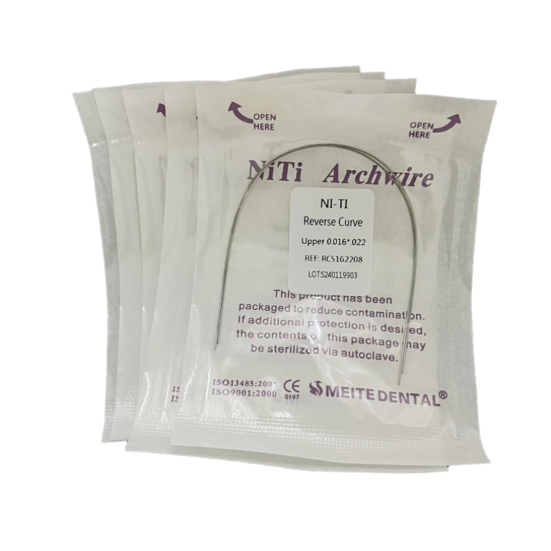 10Packs Dental Ortho Stainless Steel/Niti Super Elastic Arch Wire Rectangular