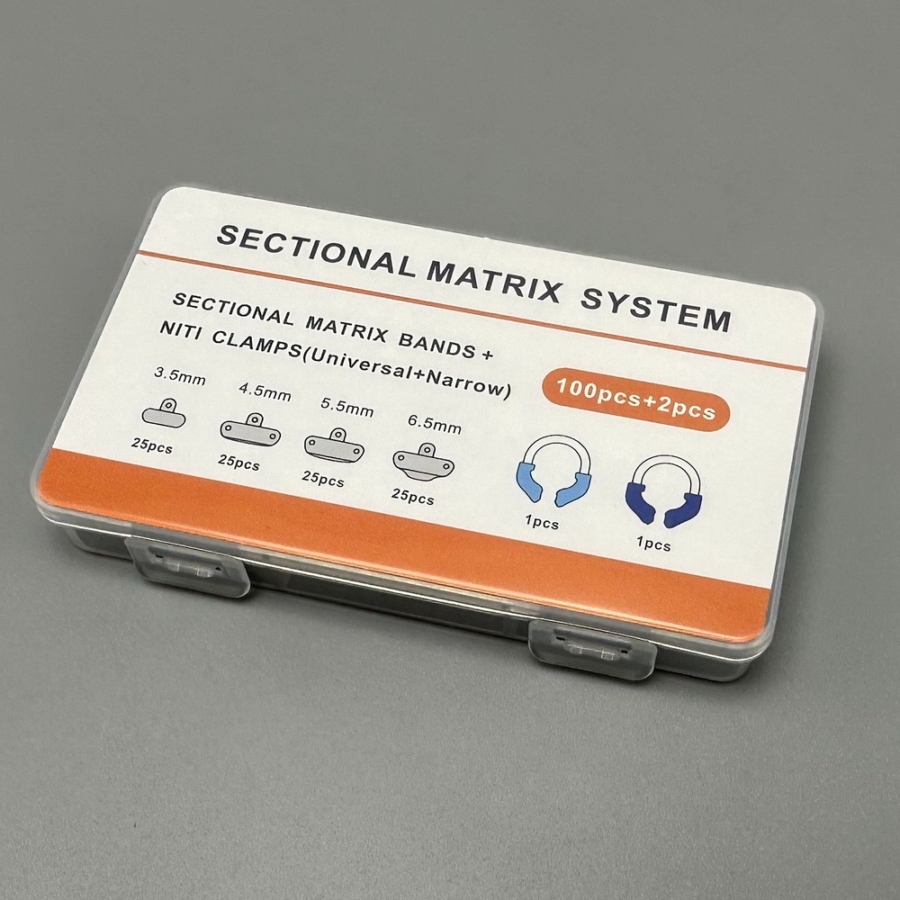 Dental Matrix Bands Ring Sectional Matrice Clamp Fit Garrison Palodent V3 System
