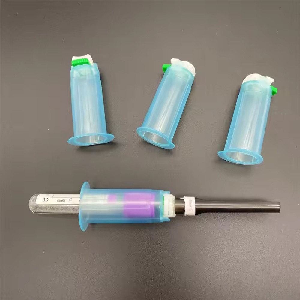 Disposable Tips Holder Aseptic Blood Collection Tube Connector Laboratory Use