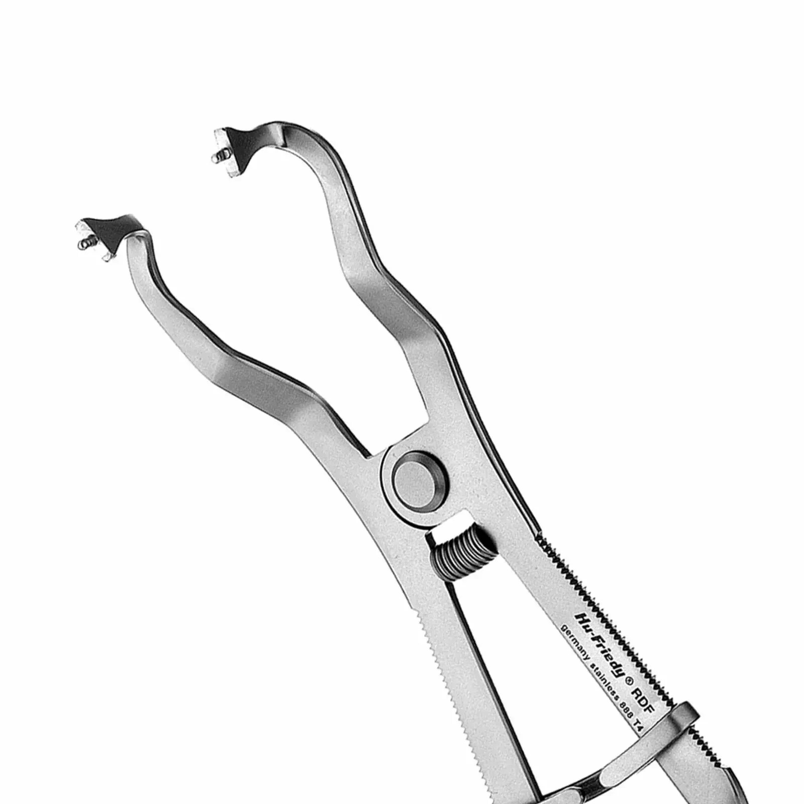 Hu-Friedy RDF Dental Rubber Dam Clamp Forceps 17cm (6 1/2″) (Ivory type)