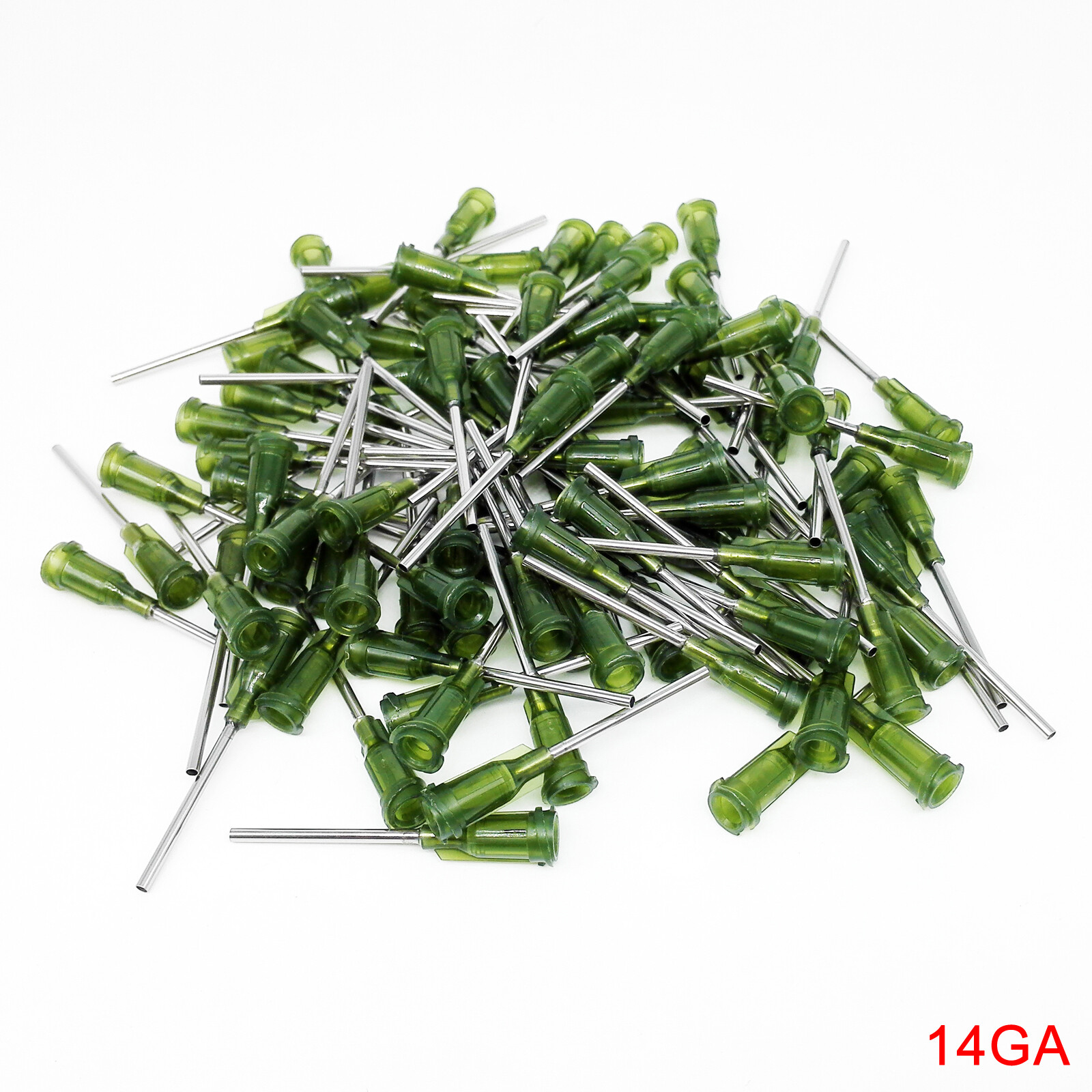 Dental Dispensing Needle Tips Straight 1″ Luer Lock 14-20G