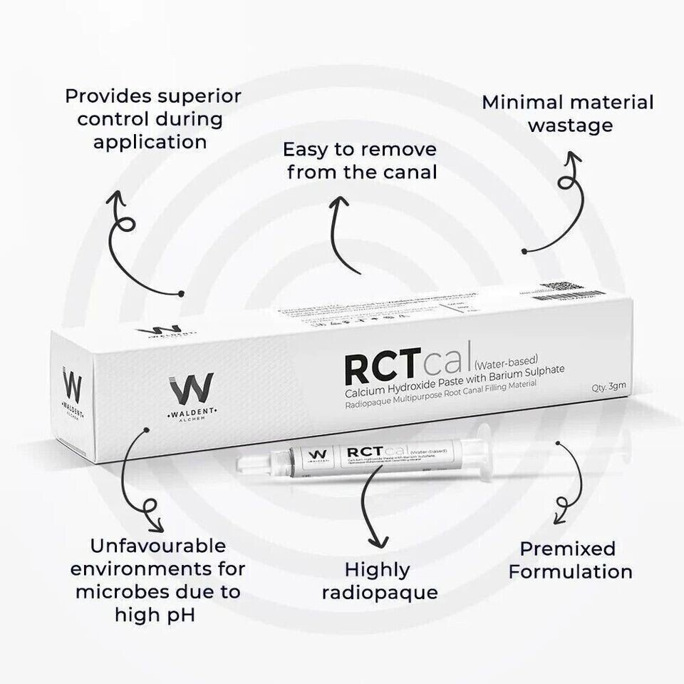 Waldent RCTcal Calcium Hydroxide Paste For Dental