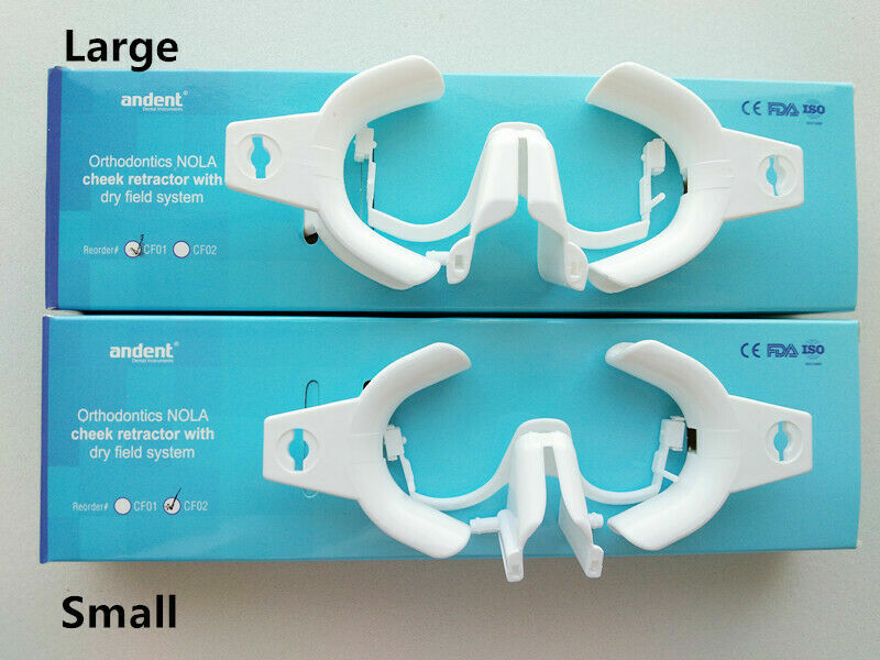 Dental Nola Lip Cheek Retractor Dry Field System Mouth Opener Props Adult Child