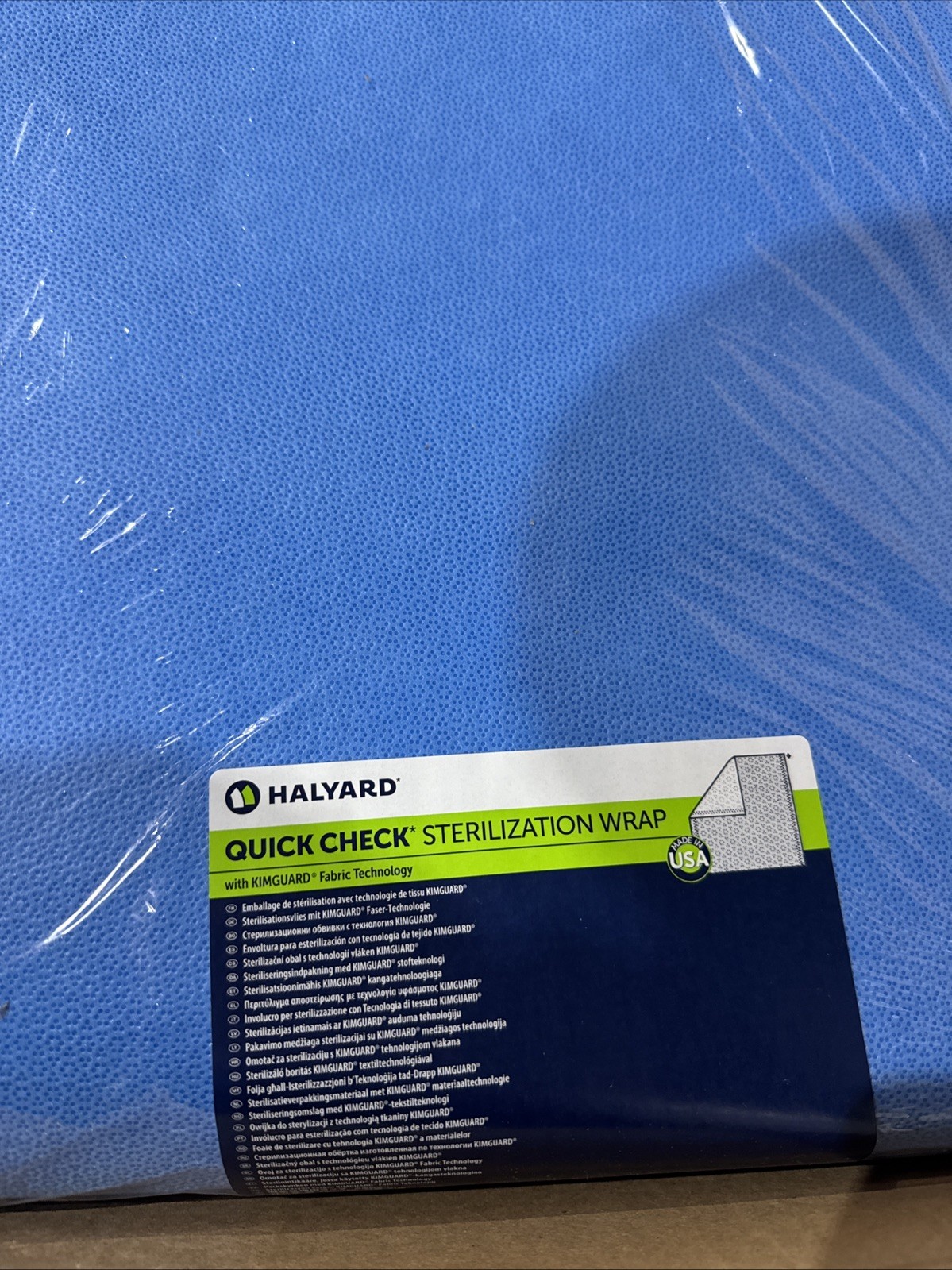 Case of 48 Halyard Health H600 54x 54″ Quick Check Sterilization Wraps