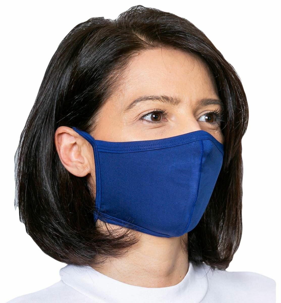 Obviously Womens Tie Face Mask – Navy