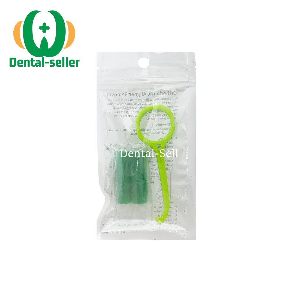 Dental Aligner Retainer Take Off Invisible Braces Remover Hook with Chewies Kit