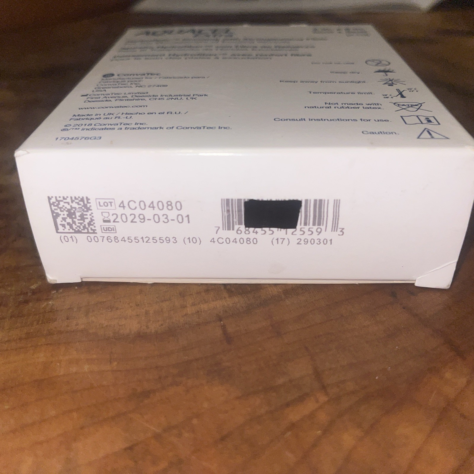 Convatec AQUACEL EXTRA 2″x2″ Open Box Of 9 Dressing Ref 420671 Exp 03/01/2029