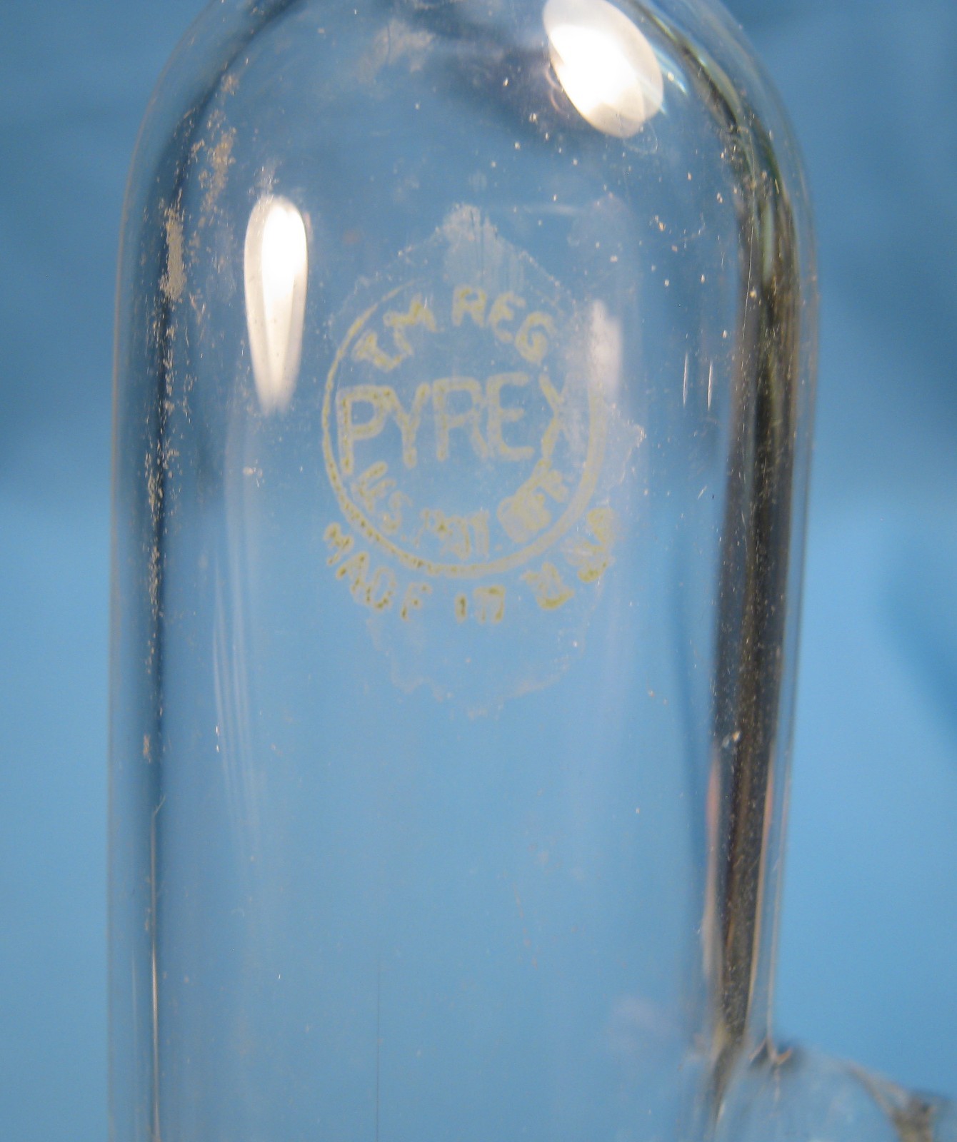 PYREX ADAPTER CONNECTING 75′ ANGLE 24/40 & 10/30 FREE SHIPPING Q-1