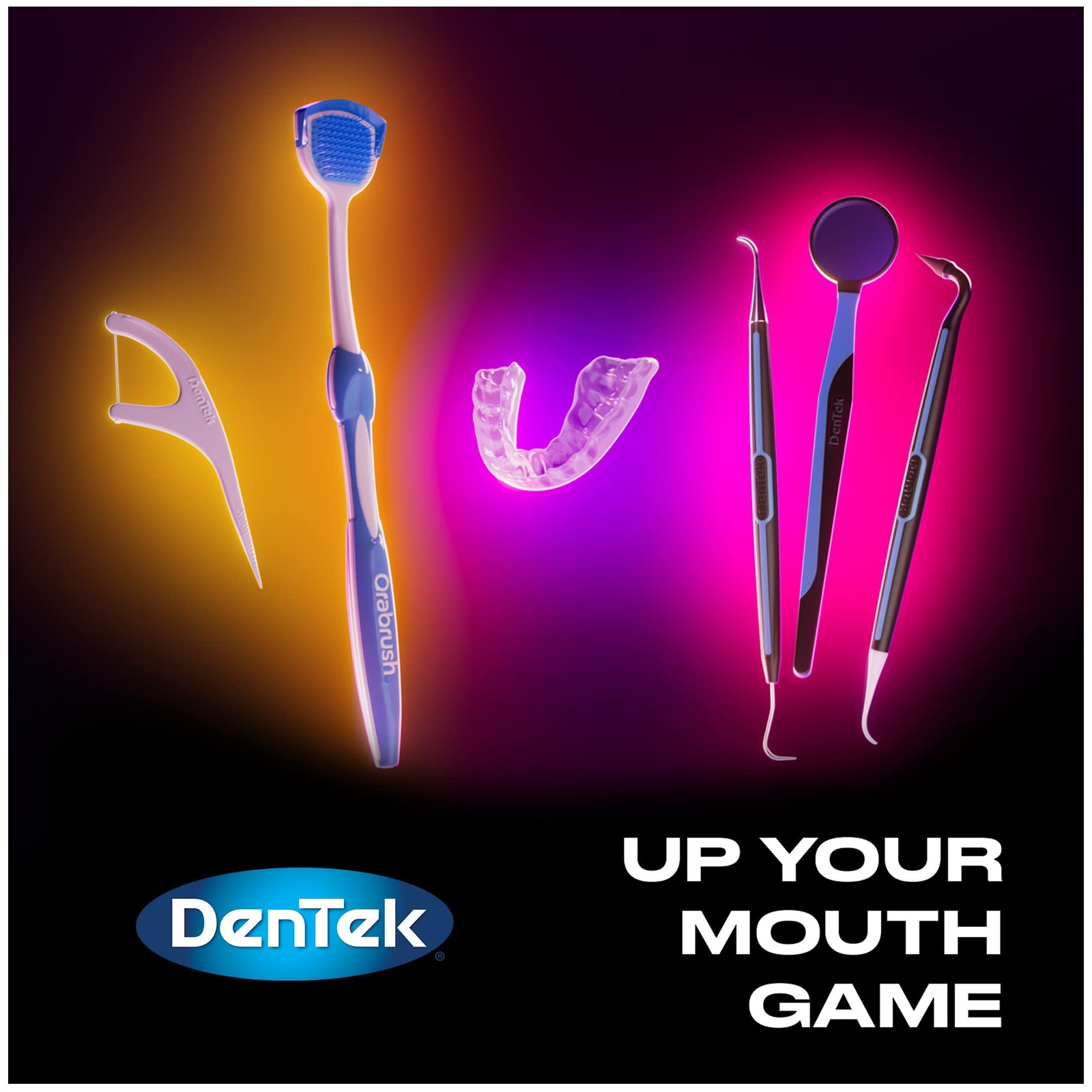 DenTek Floss Threaders | For Braces, Bridges, and 5 Count (Pack of 60), Blue