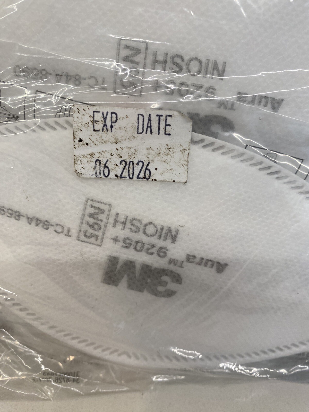 N95 NIOSH Particulate Respiratory Protection MASKS USA MADE 3M 9205+ AURA